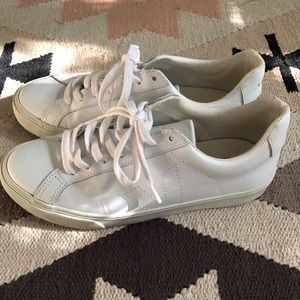 Veja x Madewell White Sneakers